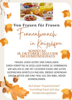 Einladung Frauenbrunch 2026