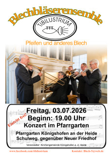 Konzert im Pfarrgarten